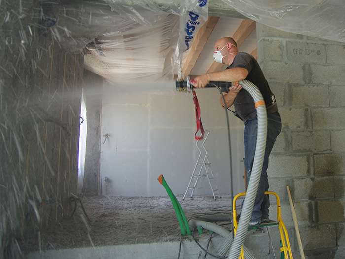 Wet Spray Cellulose Insulation in Worcester, MA