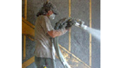 Custom Insulation wet spray cellulose insulation in Worcester, MA